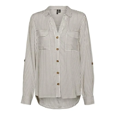 Image de Vero Moda Vmbumpy NEW NOOS Chemisier, Femme, Taille: Small, Silver mink