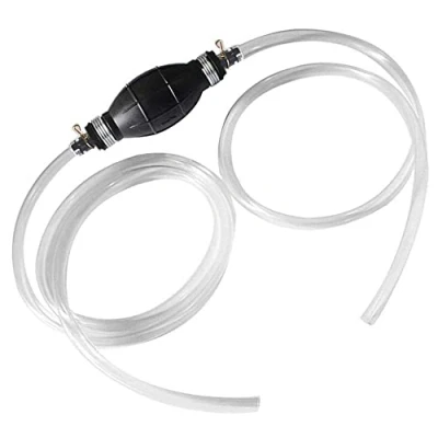 Image de Pompe à essence manuelle eau et liquide universelle pour essence, huile, diesel, avec un total de 2 m tuyau