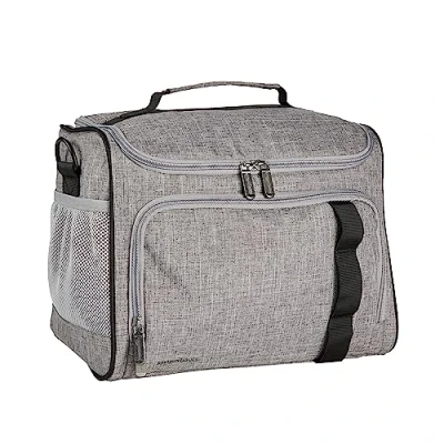 Image de Amazon Basics Sac isotherme doux, étanche et léger, capacité12L (24 canettes), Gris