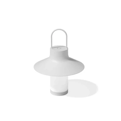 Image de LOOM DESIGN Lampe à poser LED rechargeable Shadow Large, blanc, IP65