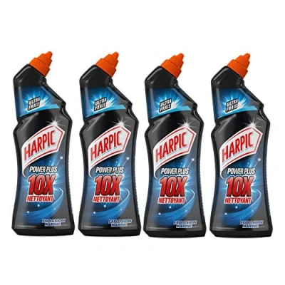 Image de Harpic Gel Power Plus Nettoyant Surpuissant Explosion Marine 750 ml Lot de 4