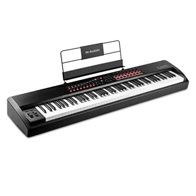 Image de M AUDIO KMD HAMMER88PRO USB MIDI 88 notes toucher lourd Graded Hammer Action, pads, faders