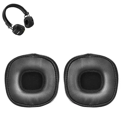 Image de Major III Coussinets de rechange compatibles avec Marshall 3 Casque supra auriculaire Bluetooth filaire/sans fil (Noir)