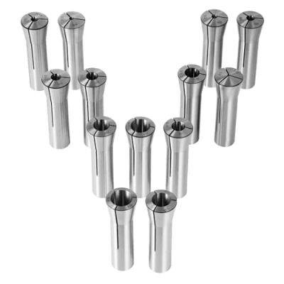 Image de VEVOR 13 delige precisie R8 spantangset 1/8 7/8&quot; (3,2 22,2 mm) 45 # gelegeerd staal spantang 30 μm TIR voor freesmachines, boren, bewerkingscentra