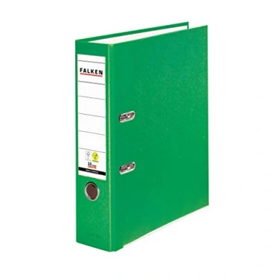 Image de Falken Classeur Rigide Largeur du dos : 80 mm. breit vert clair