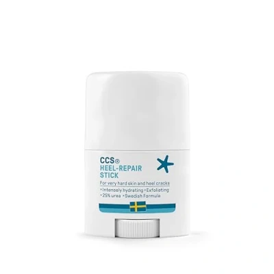 Image de Stick réparateur de talons CCS pour les pieds très secs et crevassés 25% d&#039;urée hydrate adoucit efficacement 25ml