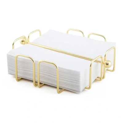 Image de simplywire Porte serviettes avec barre lestée Doré clair