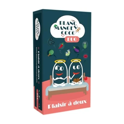 Image de Blackrock Games Blanc Manger Coco Plaisir À Deux Version 2 Joueurs de Mange Jeu d&#039;ambiance hilarant pour Adultes idéal en Couple soirée Duo dès 16 Ans
