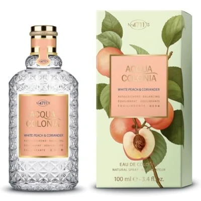 Image de 4711 Acqua Colonia White Peach and Coriander by Muelhens for Unisex 3.4 oz EDC Spray