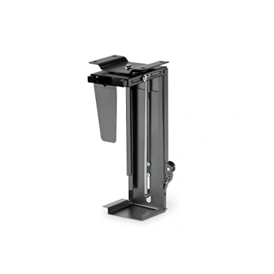 Image de Digitus Support pour PC vissé, montage fixe, sous la table DA 90411 noir (RAL 9005), 4016032474975