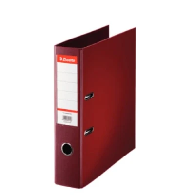 Image de Esselte Lot de 10 classeurs en plastique standard Format a4 75 mm assortis Bordeaux