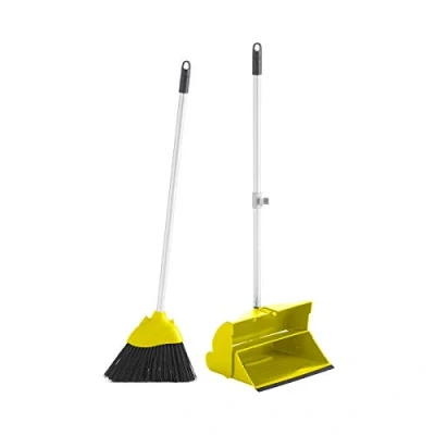Image de Maya Professional Tools 09020 Set balai et avec fermoir, jaune
