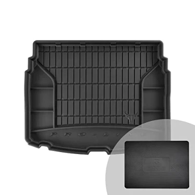 Image de FROGUM ProLine 3D Tapis de Coffre Voiture Bac Exclusif en Caoutchouc pour Toyota Auris II 2012 2018 Organisateur Pratique Les Bords Plus Hauts