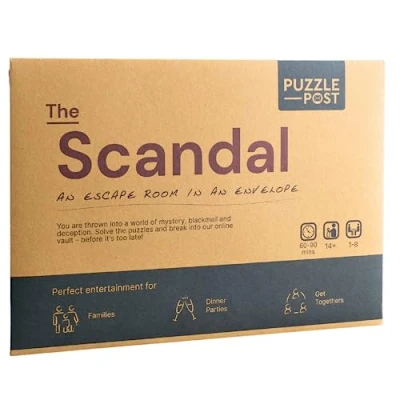 Image de Puzzlepost Escape Room dans Une enveloppe Jeu de Puzzle mystère Parfait pour Les soirées Jeux