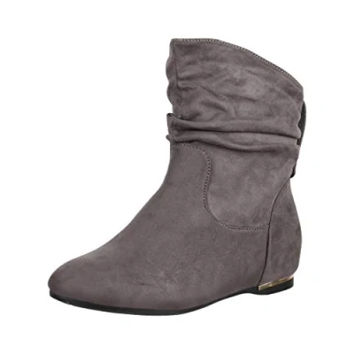 Image de Elara Bottines, Femme, Taille: 42, Grau Matière synthétique