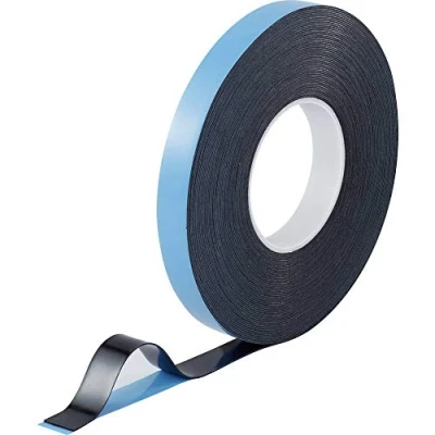 Image de TOOLCRAFT 93038c186 Ruban adhésif double face bleu, noir (L x l) 30 m 20 mm 1 pc(s)