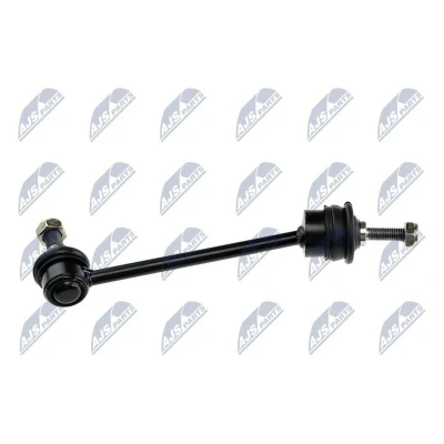 Image de NTY ZLP LR 001 Biellette de barre stabilisatrice Essieu avant, avant gauche, droit 203 M12 x 1,5, M10 1,5 avec écrou
