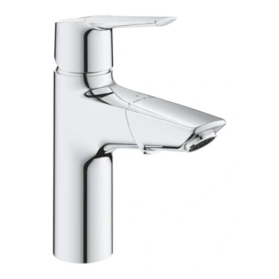 Image de GROHE QUICKFIX Start Mitigeur Monocommande Lavabo de Salle bains, Douchette Extractible, Mousseur Economie d&#039;Eau, Sans Tirette Vidage, Taille M, Chromé, 24205003 (Import Allemagne)