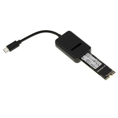 Image de Adaptateur SSD M2 vers USB3.2 Gen2 10GB type C Support NVMe et SATA B M B+M Dock USB M.2 pour PC Smartphone