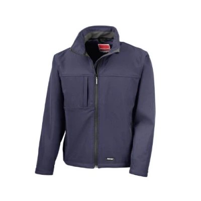 Image de Result R121a Veste Classique Soft Shell pour Homme Large Bleu Marine