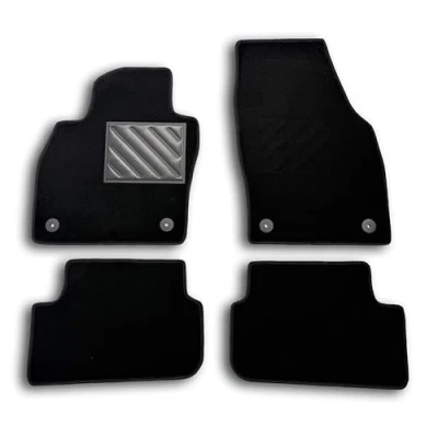Image de Tapis de Sol sur Mesure, antidérapant, Talonnette en PVC, avec Points Fixation