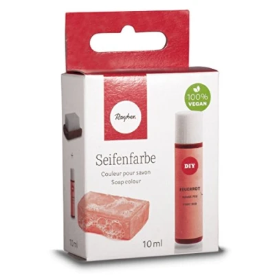 Image de Rayher 34246280 Colorant pour savon Tube de 10 ml Rouge vif