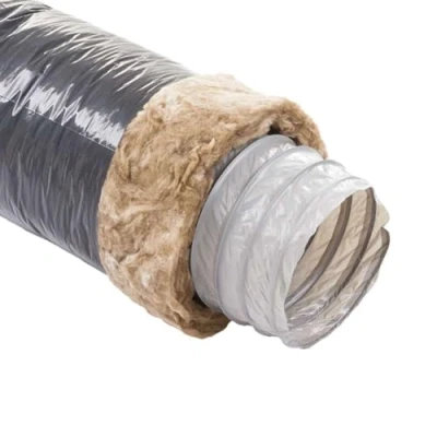 Image de gaine pvc souple isolée unelvent ecosoft 80 mm 25 6 mètres
