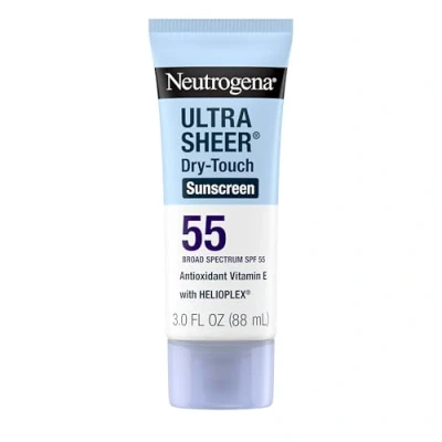 Image de Neutrogena Ecran solaire sec au toucher Ultra Sheer Protection UVA/UVB à large spectre SPF 55 88 ml