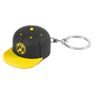 Image de Borussia Dortmund Porte clés BVB avec décapsuleur, Noir, Taille unique