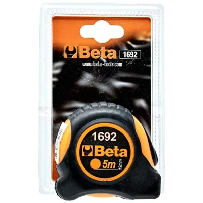 Image de Beta 1692/5 Mètre à ruban boîtier ABS antichoc bi matières en acier classe de précision: II