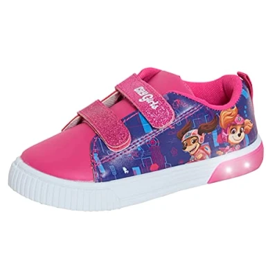 Image de Paw Patrol Baskets lumineuses pour filles Skye avec lumières clignotantes, rose, 30 EU