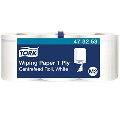 Image de Tork Essuyage Papier Cfeed M2 473253, Blanc.