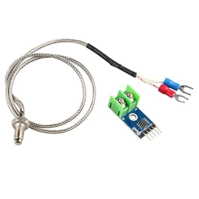 Image de HALJIA module Max6675 + thermocouple type K Capteur de température Compatible avec Arduino Raspberry Pi