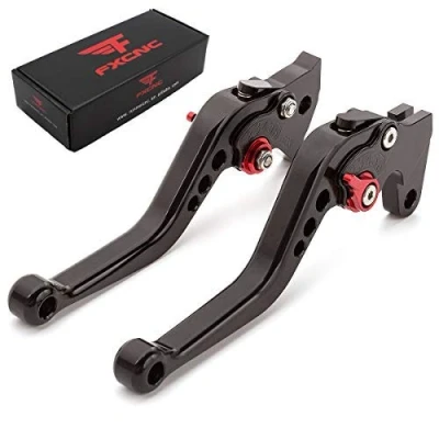 Image de Moto réglable Leviers d&#039;embrayage frein pour GSF600 Bandit 1995 2004, GS500 1989 2008, GSF 600S 1996 2003, GS500E 1994 1998, GS500F 2004 2009,GSF 250 All Years