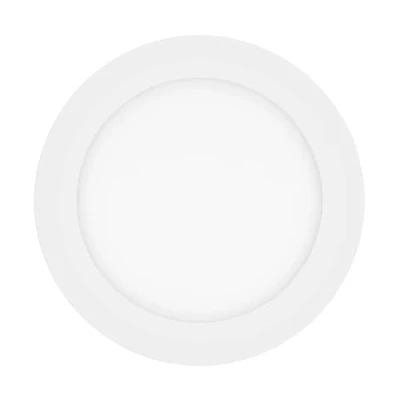 Image de Eglo connect.z Spot LED encastrable pour salle de bains Fueva Z, extra plat, Ø 165 mm, lampe encastrée ZigBee, contrôlable par appli et commande vocale, blanc chaud froid, dimmable, blanc, IP44
