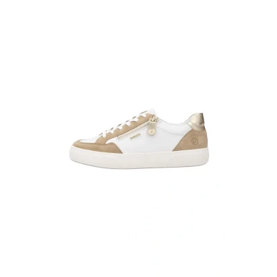 Image de Remonte Baskets basses, Femme, Taille: 37, Blanc combinaison Cuir