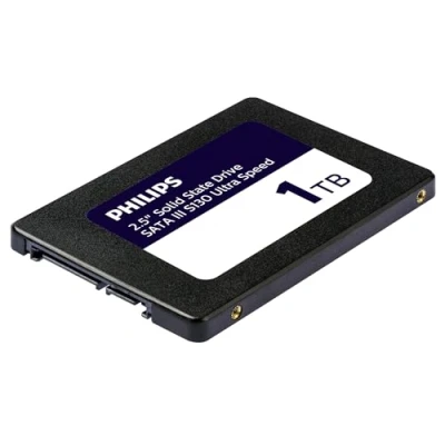 Image de Philips SSD Interne 2.5 « SATA III 1 to S130 Ultra Rapide, Vitesse de Lecture jusqu&#039;à 550 MB/s