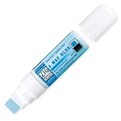 Image de Zig Colle en Stylo 2 Embouts Multicolore