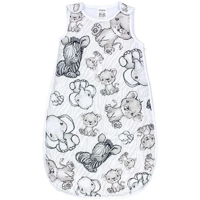 Image de TupTam Gigoteuse Bébé 2.5 TOG Turbulette Toutes Saisons Sans Manches avec Fermeture Éclair Latérale, Safari Beige, 80 86