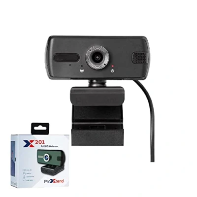 Image de ProXtend X201 Full HD webcam 3 MP 2048 x 1536 pixels USB 2.0 Noir, Argent Neuf
