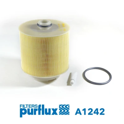 Image de PURFLUX A1242 Filtre à air 192 165 Cartouche filtrante AUDI: A6 C6 Berline, Allroad, Avant