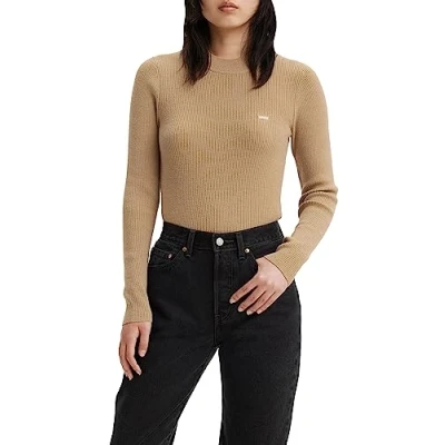 Image de Levi&#039;s CREW Pullover, Femme, Taille: XL, Travertine