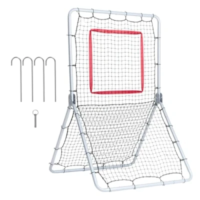 Image de VEVOR Rebound Net Multisport Honkbal Softbal Pitchback 107x183cm Oefennet