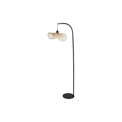 Image de Lampadaire corde et métal Ozana Ostaria Naturel