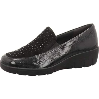 Image de Semler Femme Birgit Mocassins, Noir 001, 40 EU