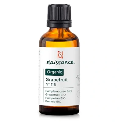 Image de Naissance Huile Essentielle De Pamplemousse Certifiée BIO (No. 115) 50ml Pure, Naturelle, Végan, Non Dilué Pour Aromathérapie, Diffuseur, Humidificateur