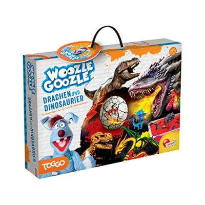 Image de Lisciani WOOZLE GOOZLE DE89390WG Kit d&#039;expérimentation Dragon et Dinosaure pour débutants Enfants à partir de 8 Ans