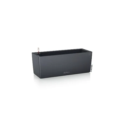 Image de Lechuza Pot de Fleurs d’Extérieur et d&#039;Intérieur Color Balconera Réserve d&#039;Eau Intégrée Coloris Gris Ardoise 50 x 19 cm