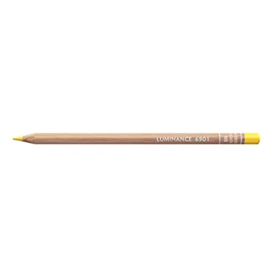 Image de Caran d&#039;Ache Luminance Colour Pencil Artist 6901.820 Lot de 3 crayons couleur Jaune bismuth doré (820)