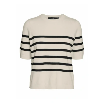 Image de Vero Moda Vmsaba Oneck Tshirt imprimé, Femme, Taille: Medium, Birch
